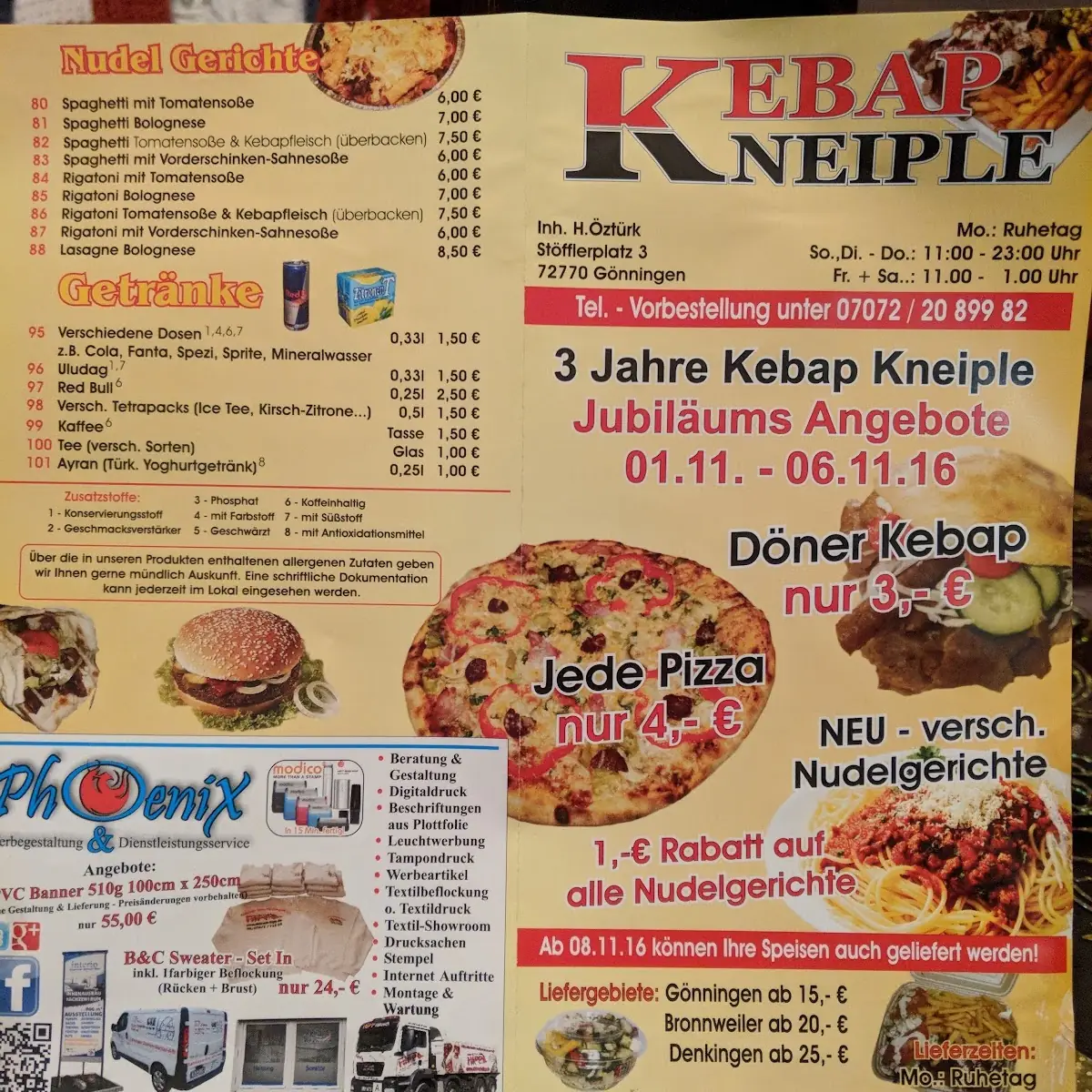 Speisekarte photo 5