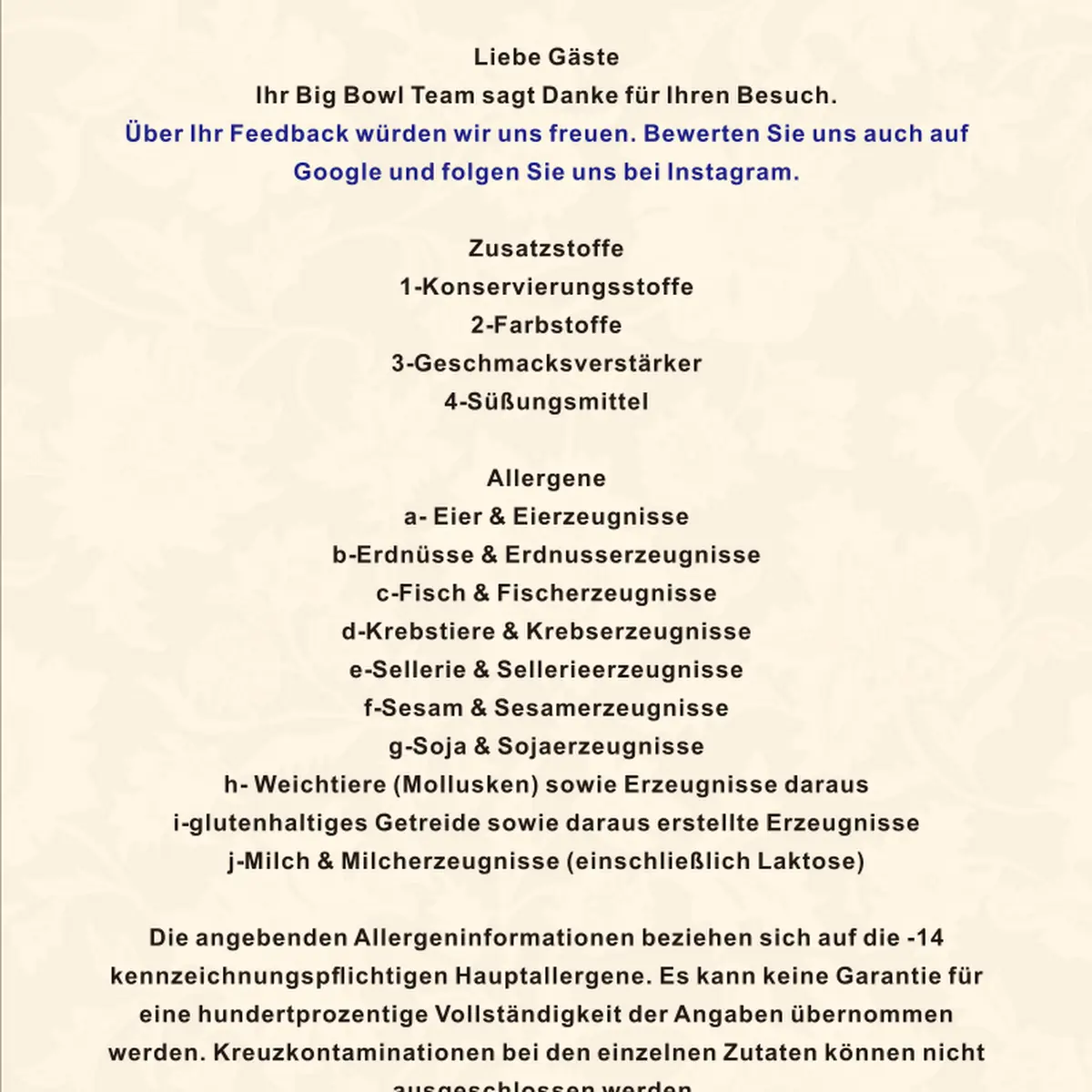 Speisekarte photo 10