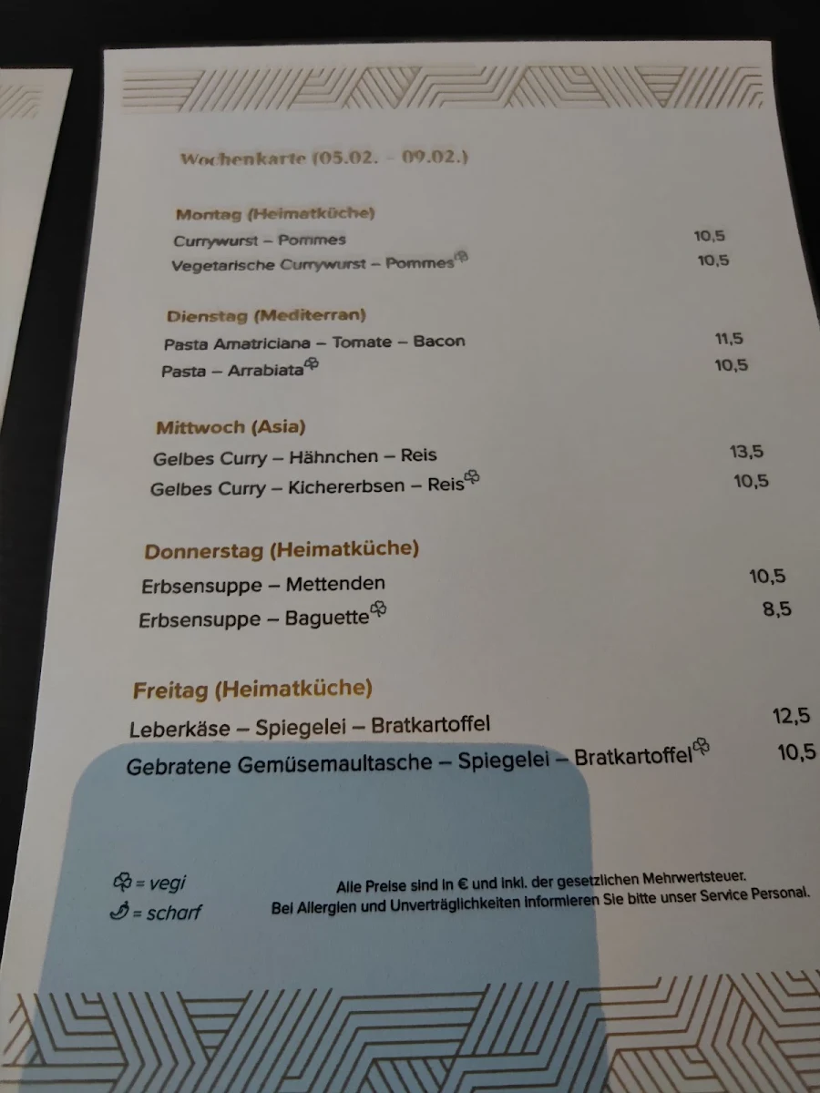 Speisekarte, Lemabri
