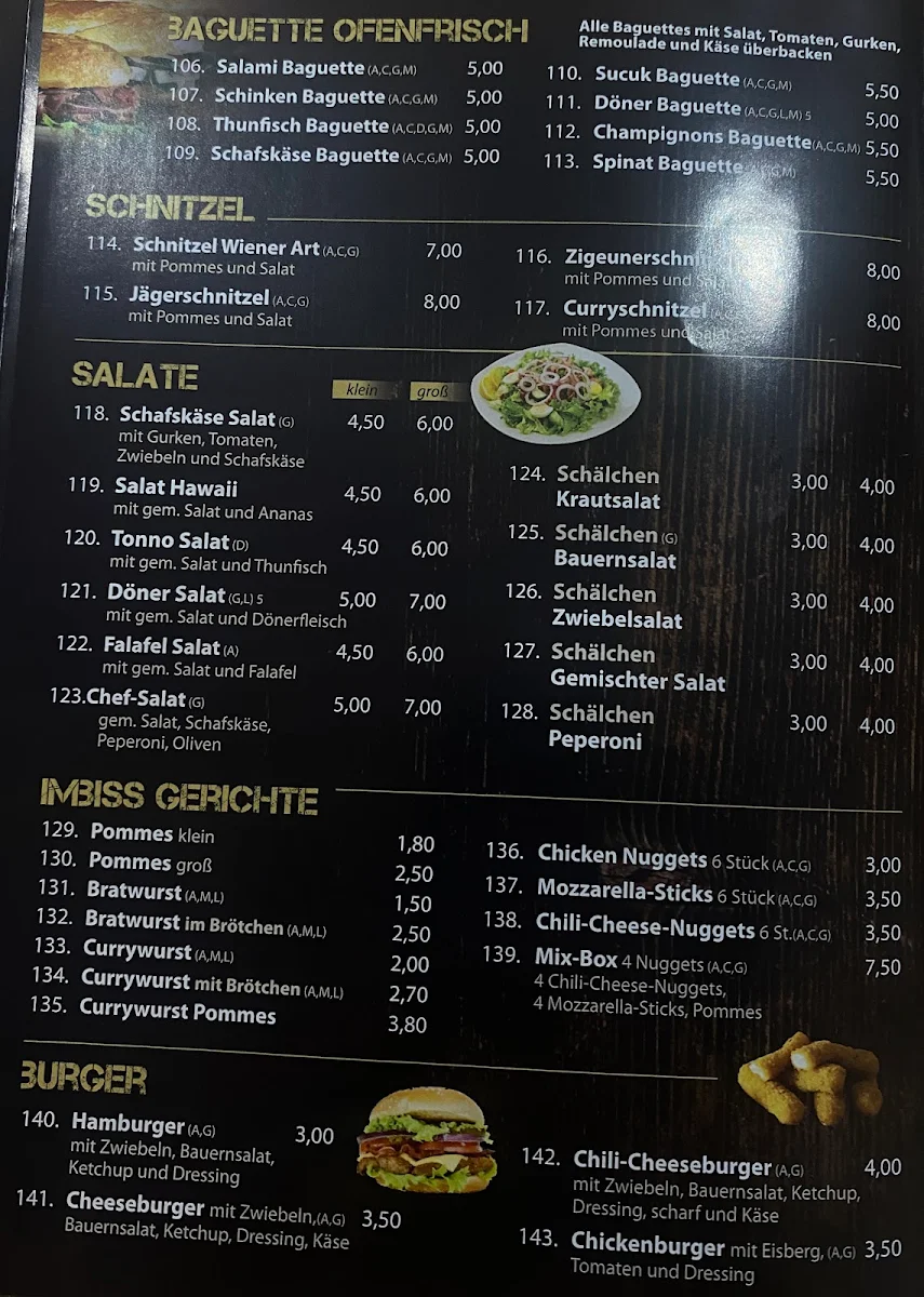 Speisekarte photo 2