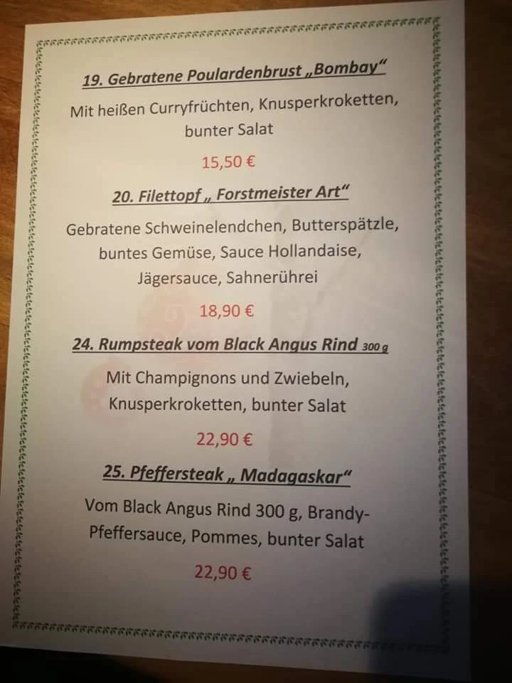 Speisekarte photo 4