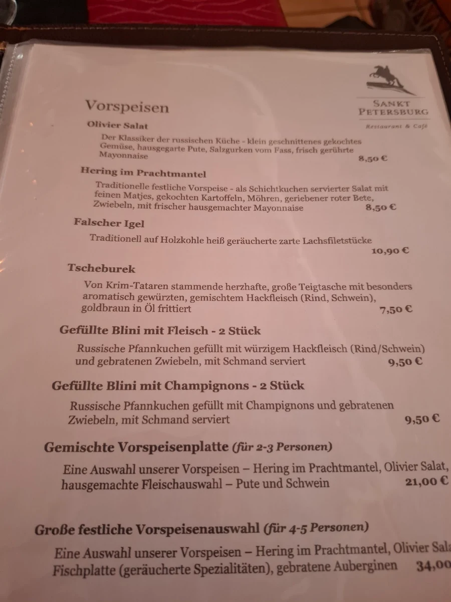 Speisekarte photo 1