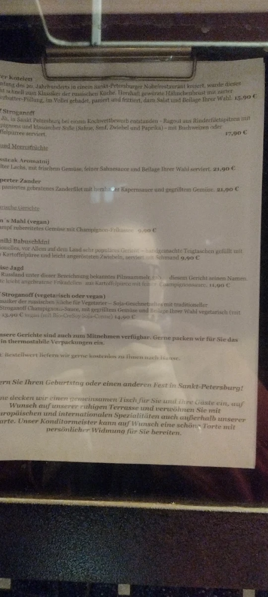 Speisekarte photo 6