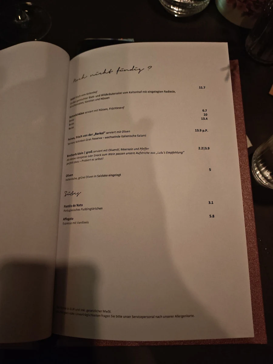 Speisekarte photo 8