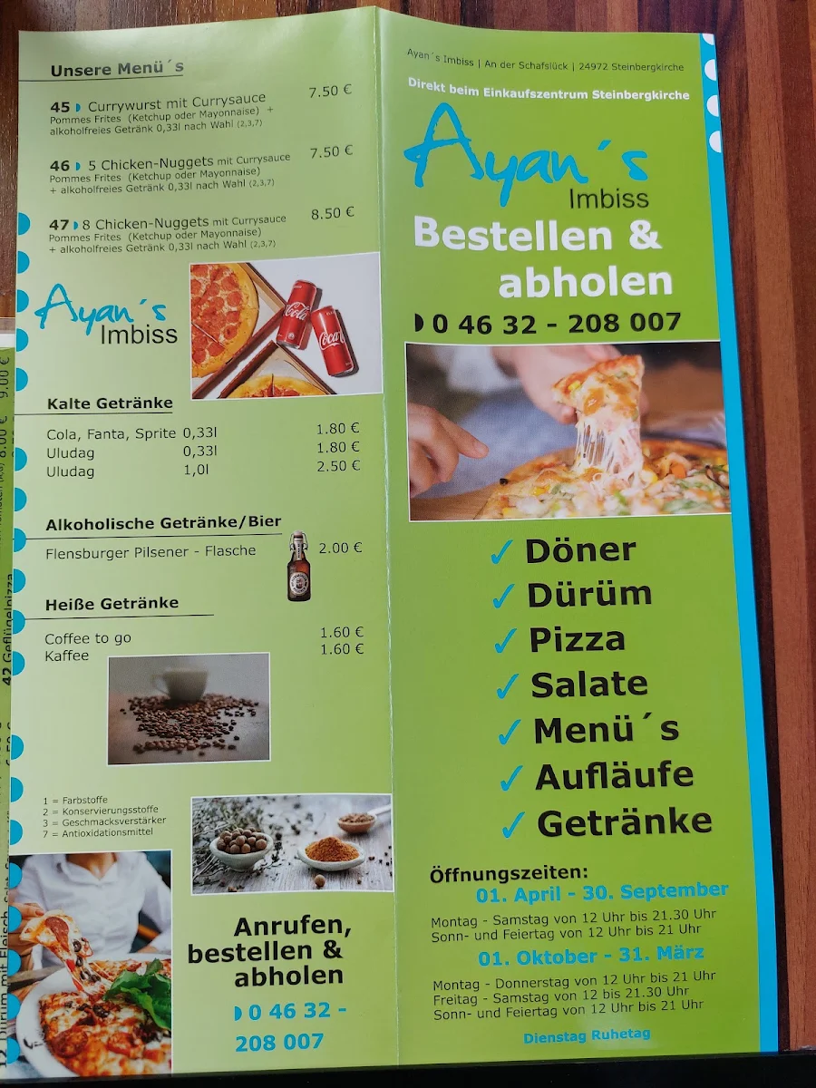 Speisekarte photo 5