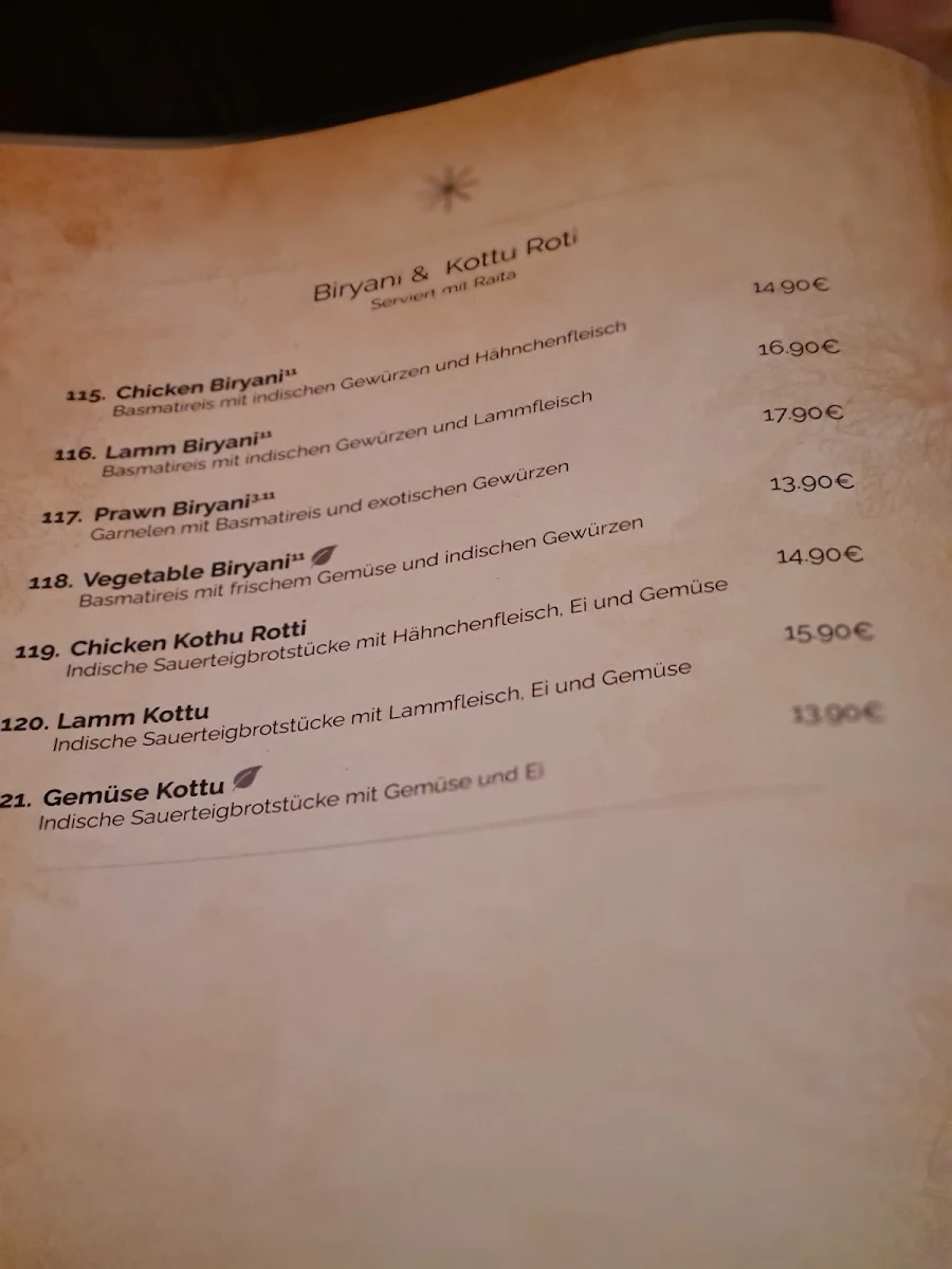 Speisekarte photo 2