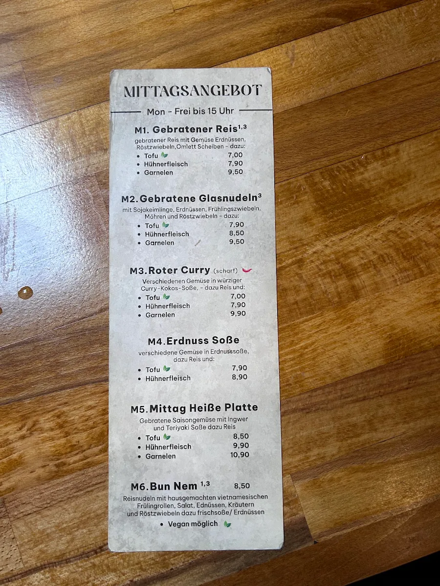 Speisekarte photo 2