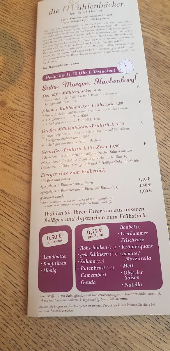 Speisekarte photo 9
