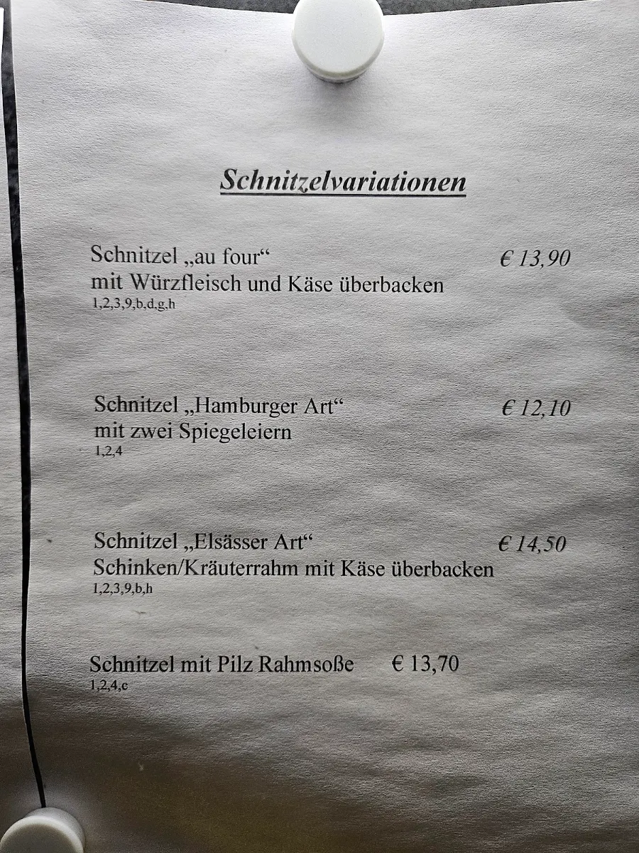 Speisekarte photo 1