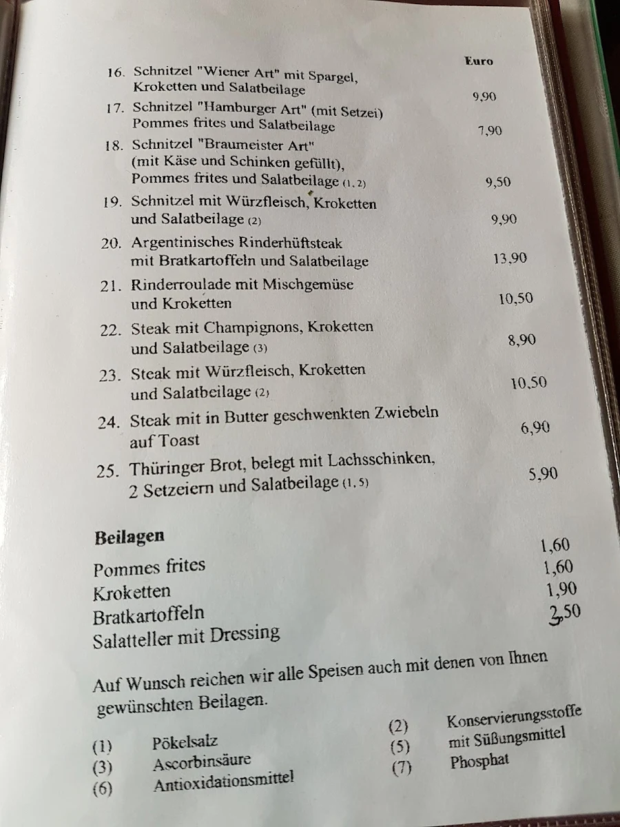 Speisekarte photo 9