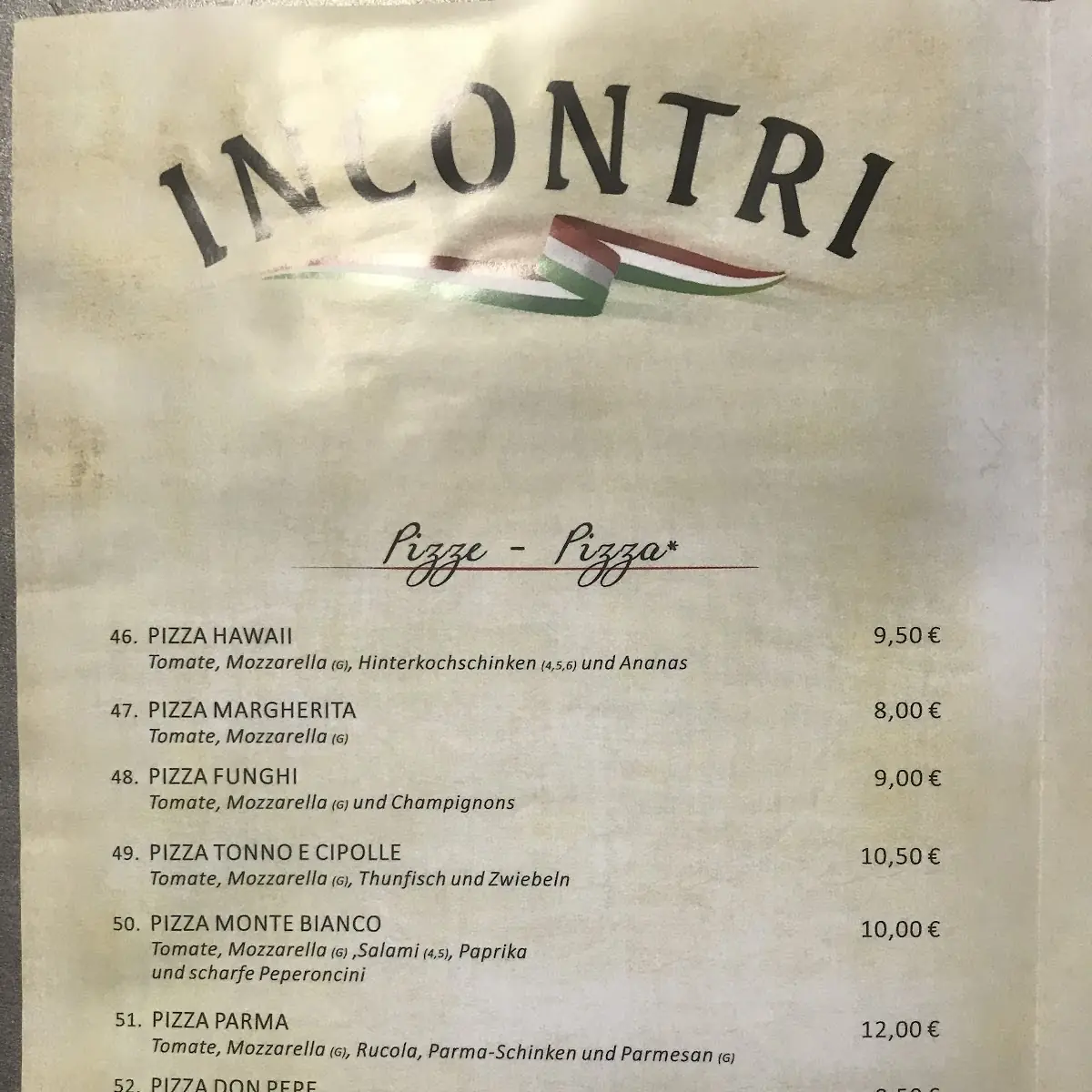 Speisekarte photo 3