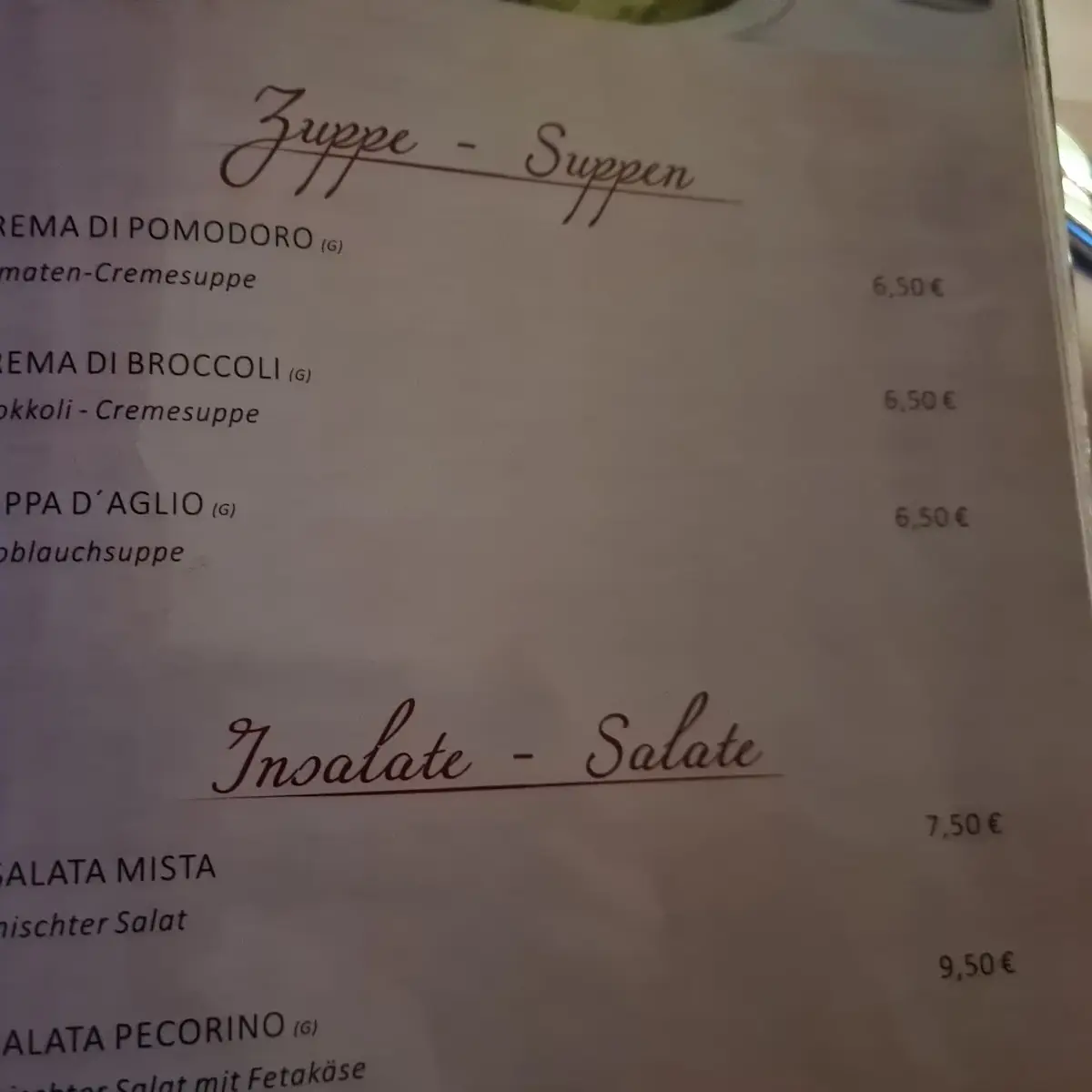 Speisekarte photo 6