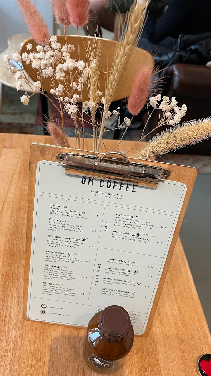 Speisekarte, OM Coffee & Brunch