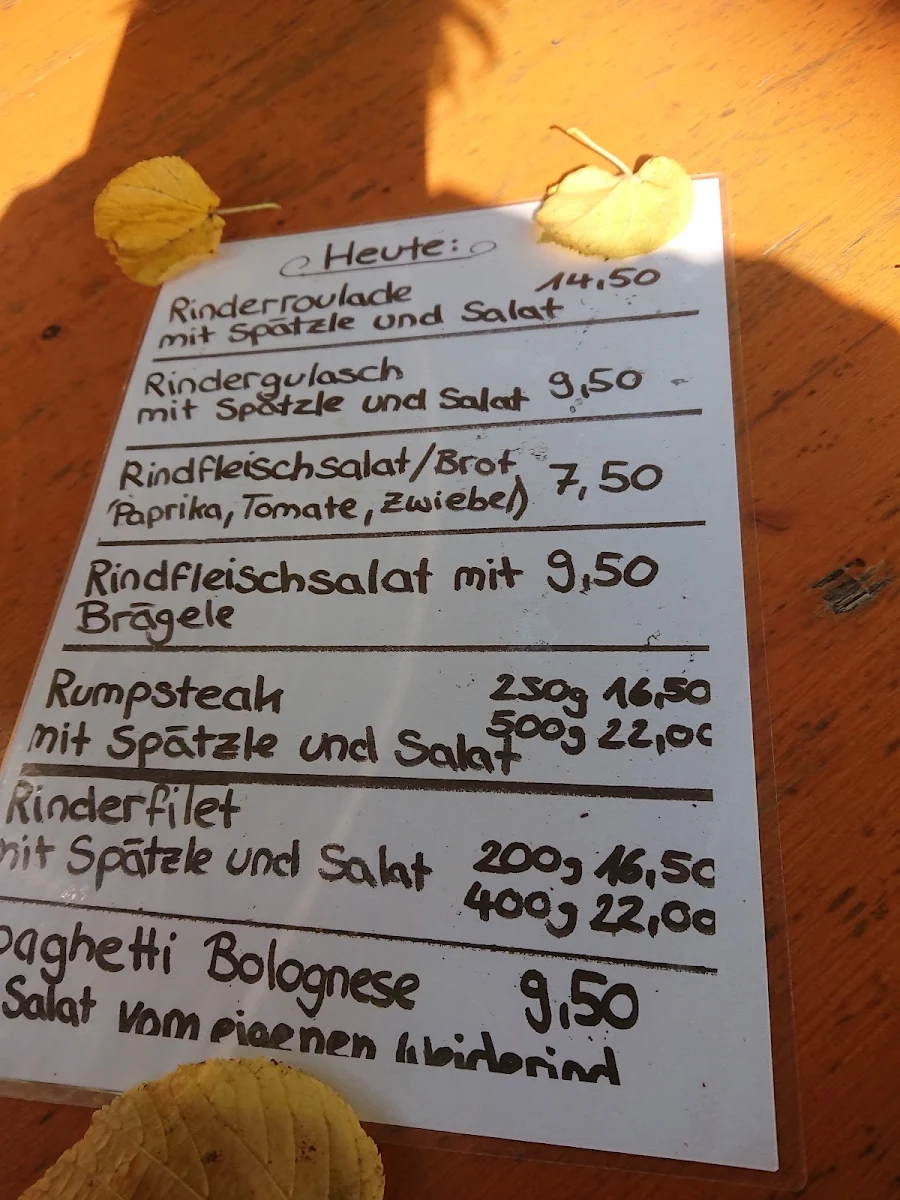 Speisekarte photo 9