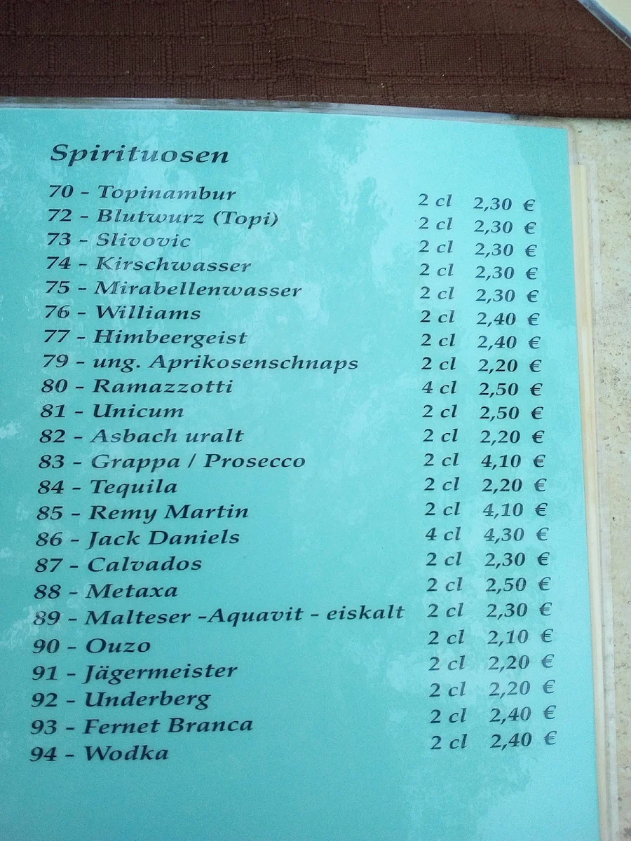 Speisekarte photo 8