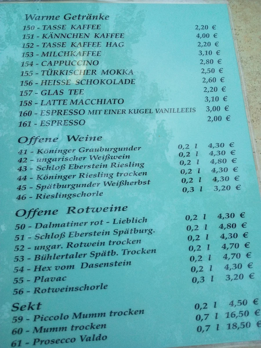 Speisekarte photo 9