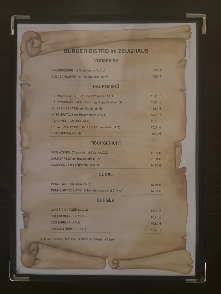 Speisekarte photo 5