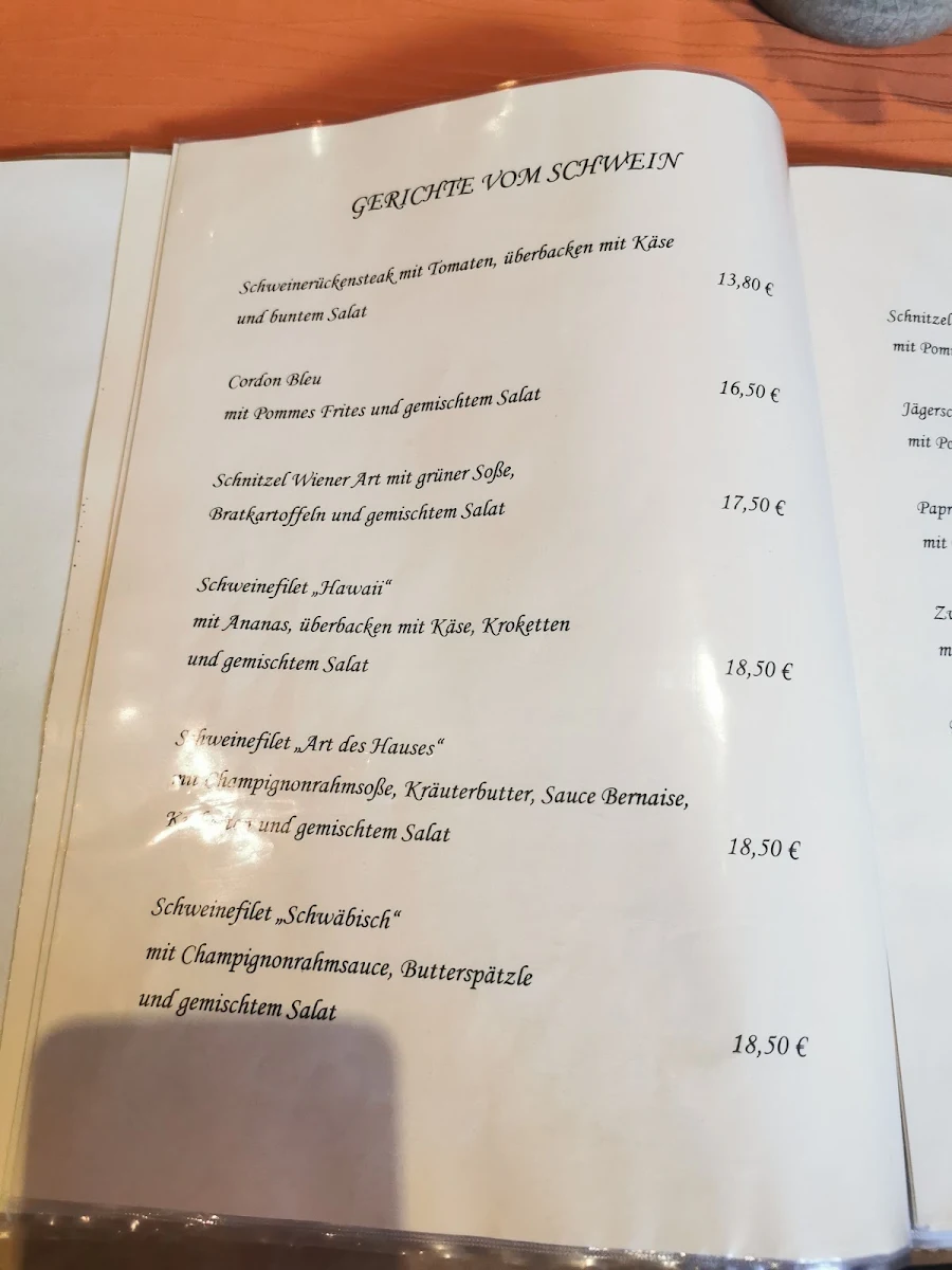 Speisekarte photo 2