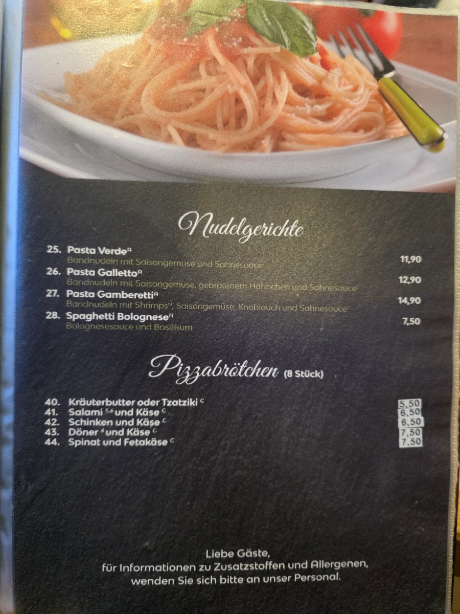 Speisekarte photo 2
