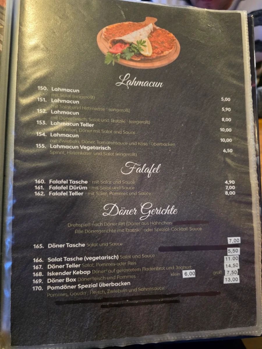 Speisekarte photo 3