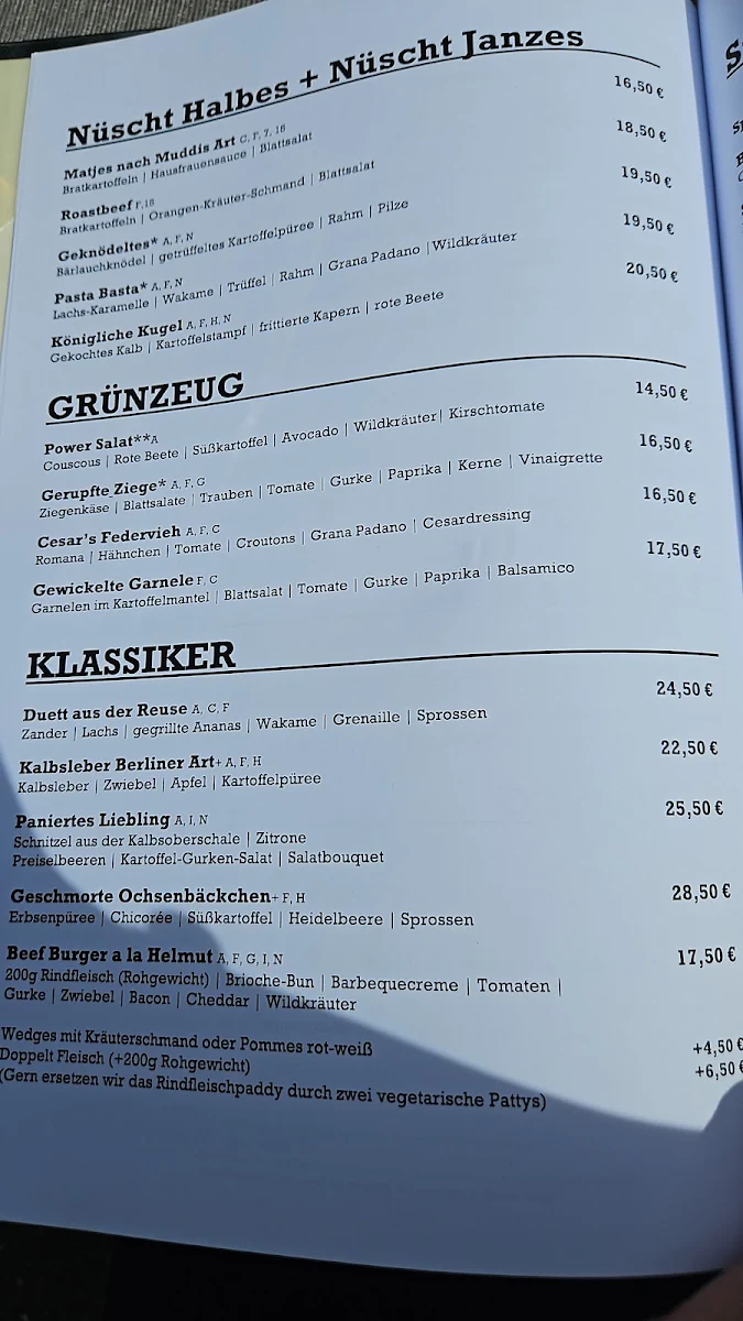 Speisekarte photo 2