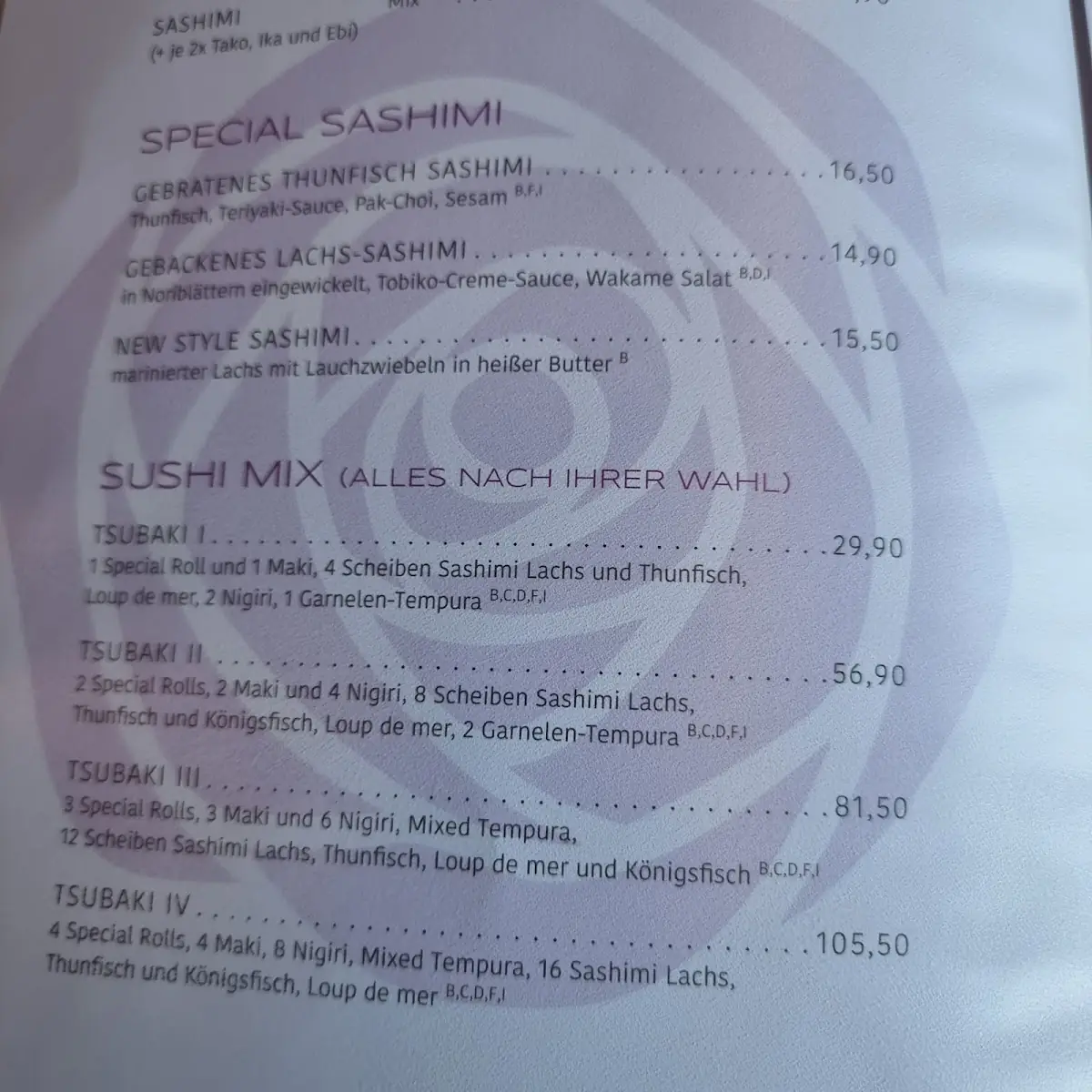Speisekarte photo 5