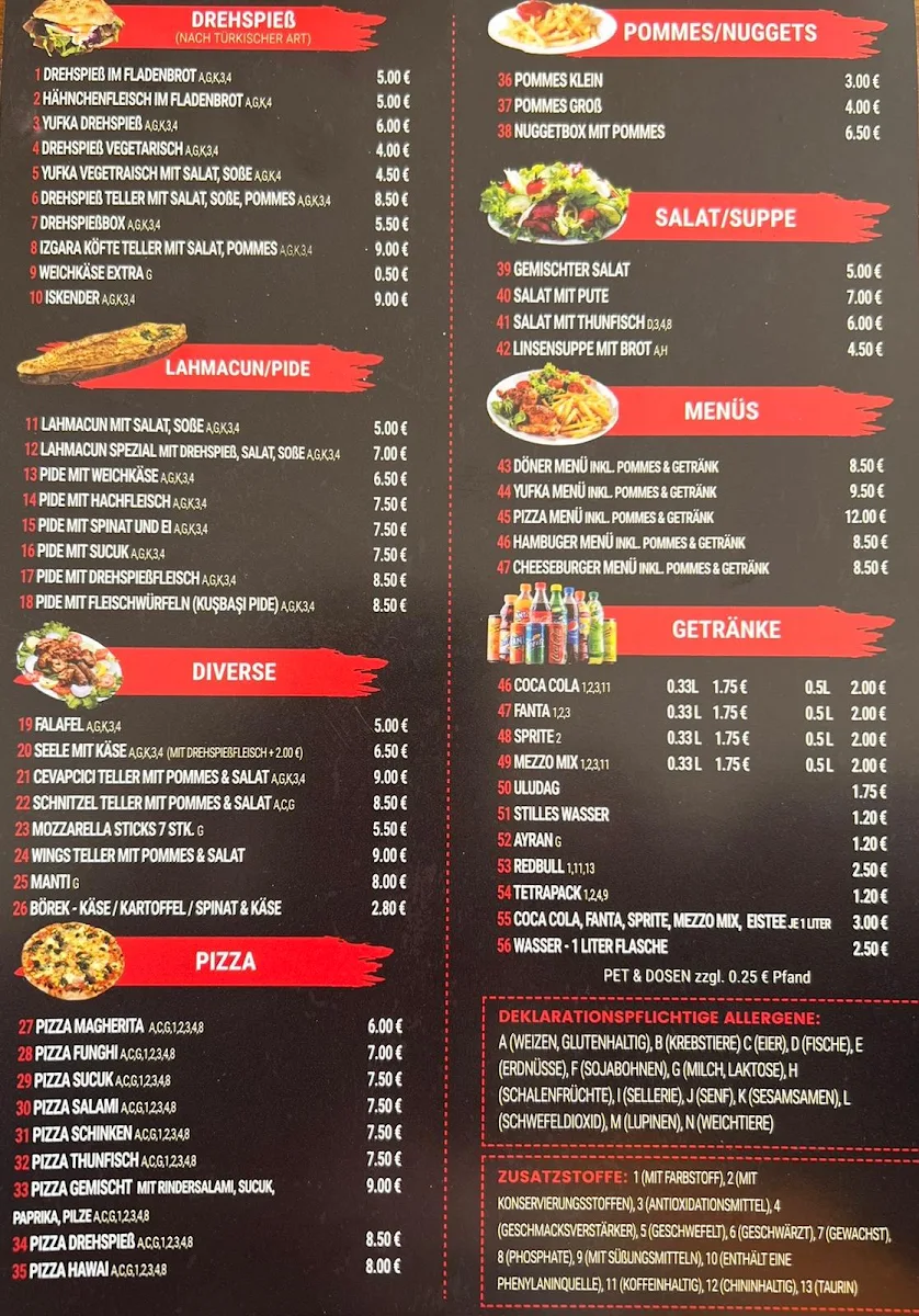 Speisekarte photo 1