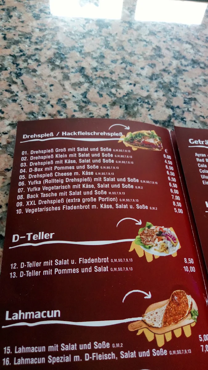 Speisekarte photo 2