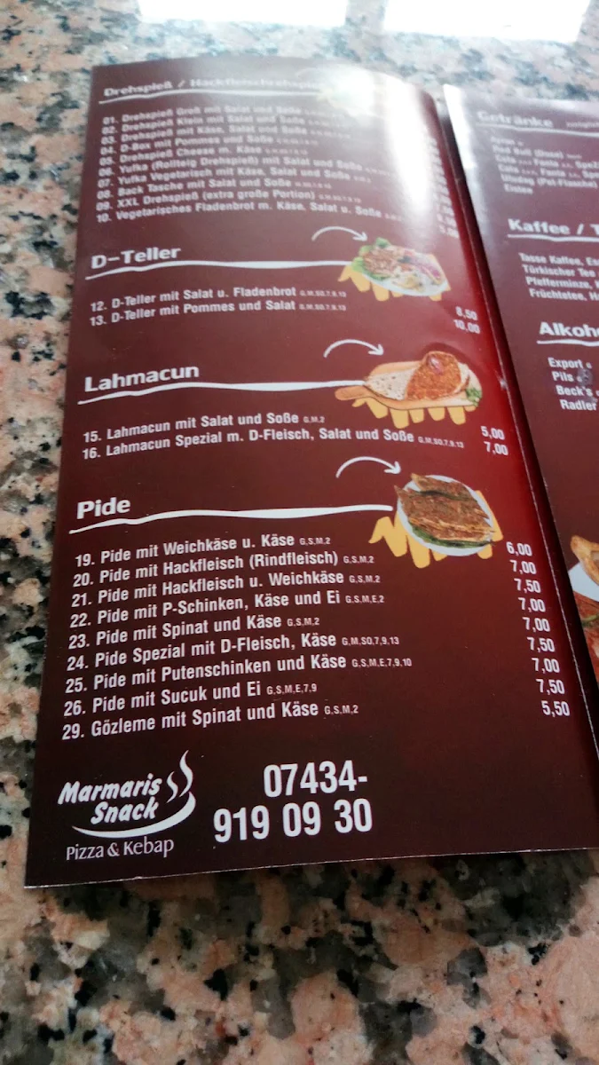 Speisekarte photo 3