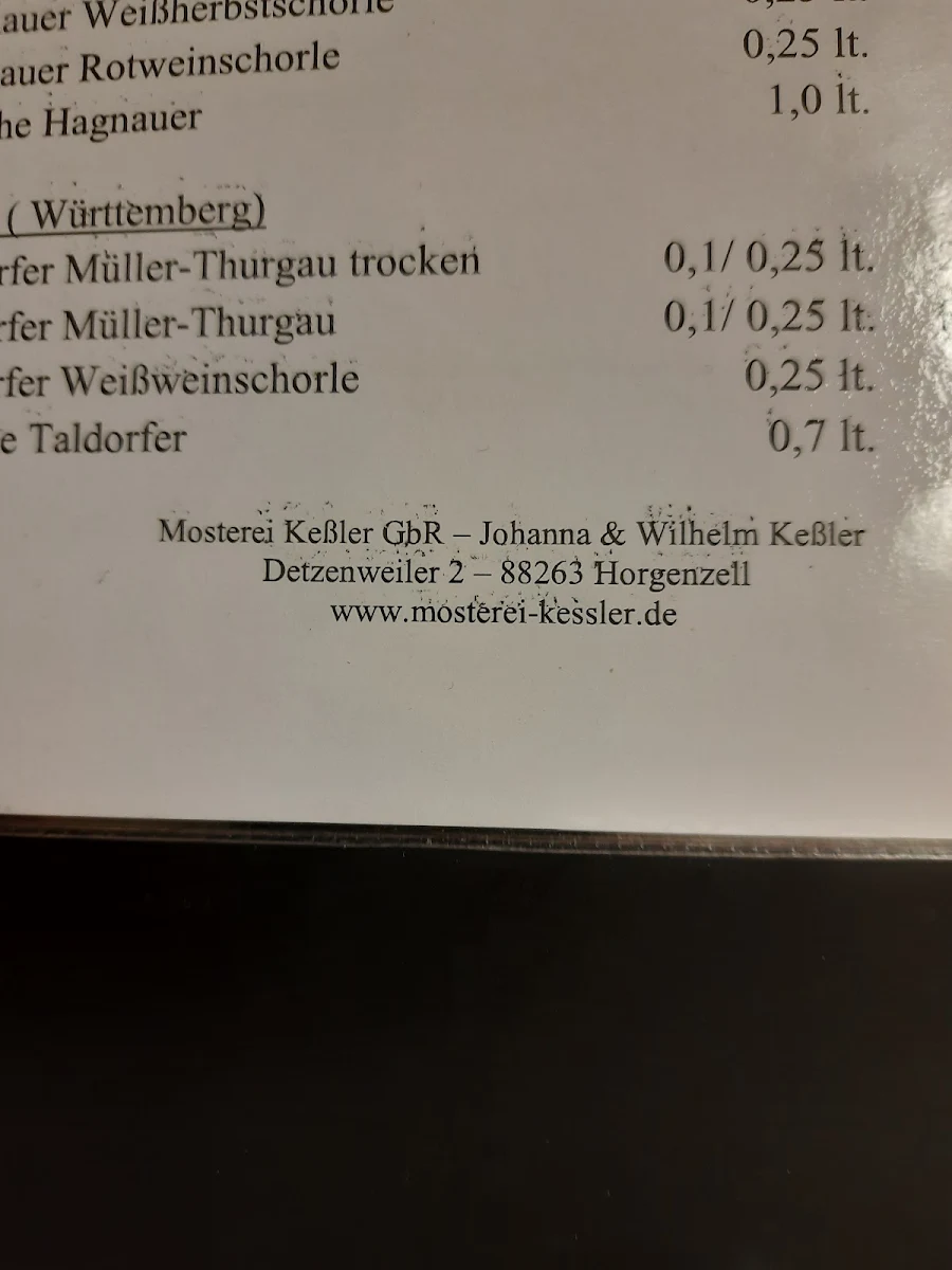 Speisekarte photo 4
