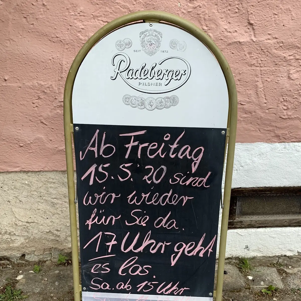 Speisekarte, Gasthof Altes Gewölbe Thomas Merbitz