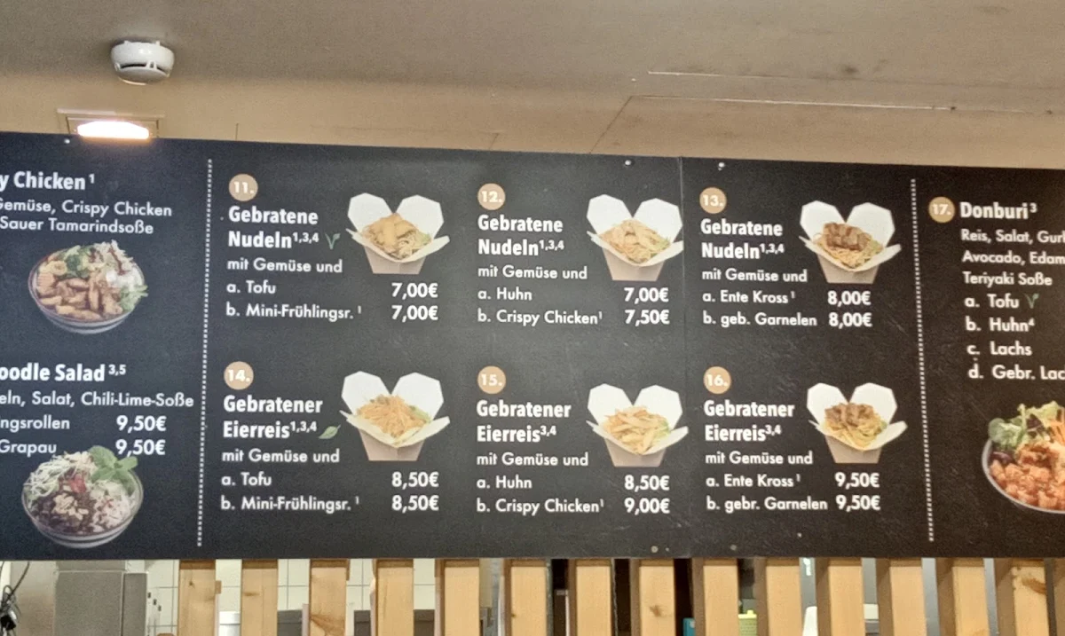 Speisekarte, Bui N‘ Go