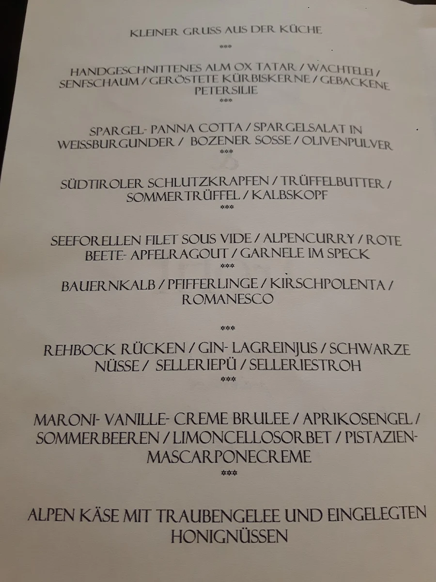 Speisekarte photo 2