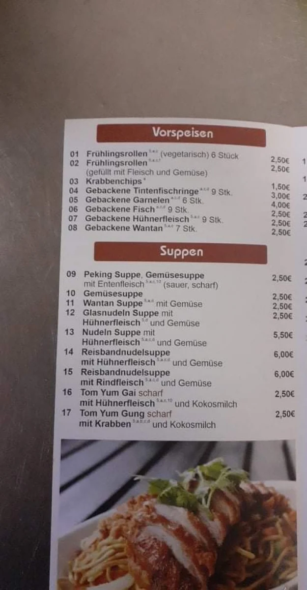 Speisekarte photo 9