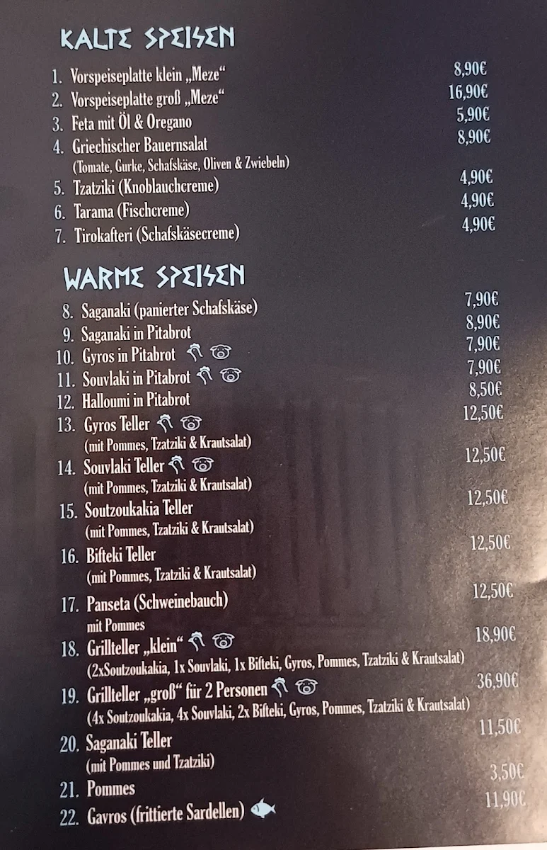 Speisekarte photo 2