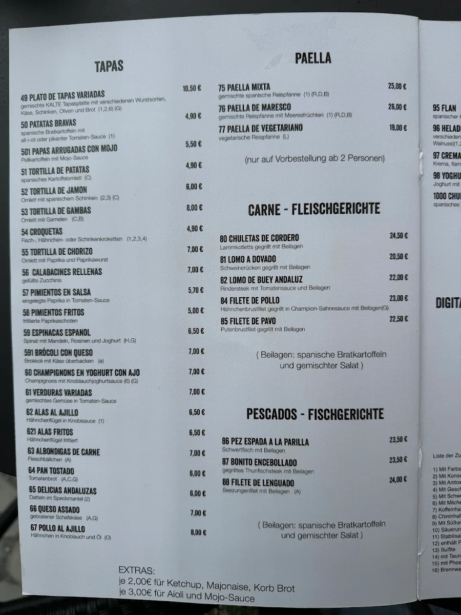 Speisekarte photo 9