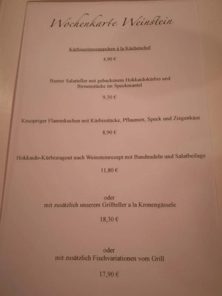 Speisekarte photo 5
