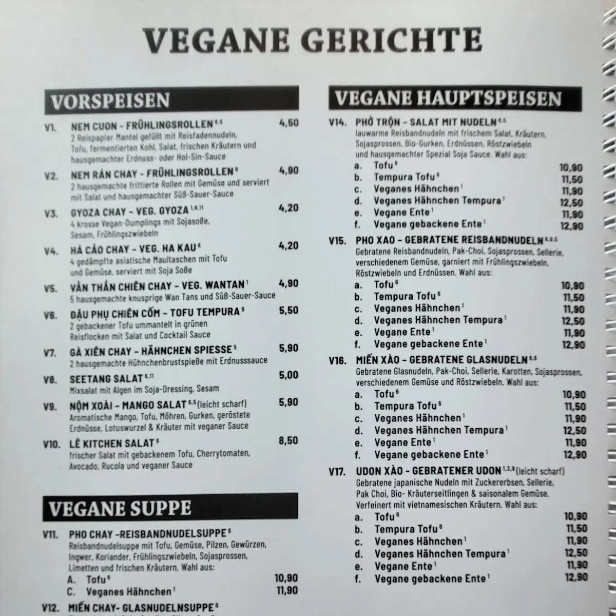 Speisekarte photo 8