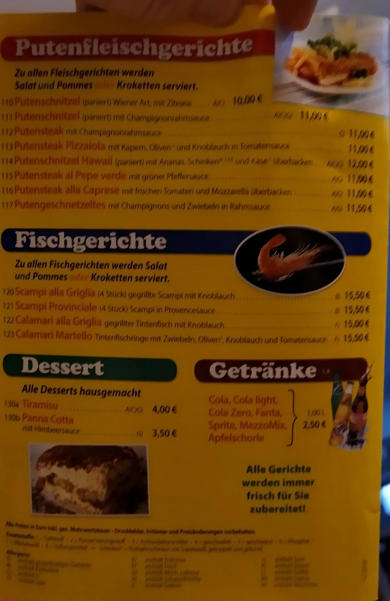 Speisekarte photo 3