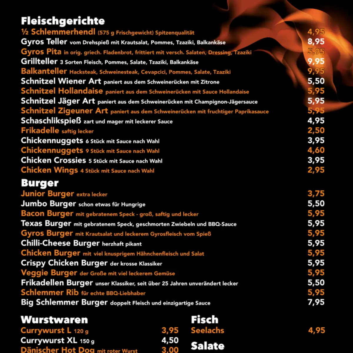 Speisekarte photo 3
