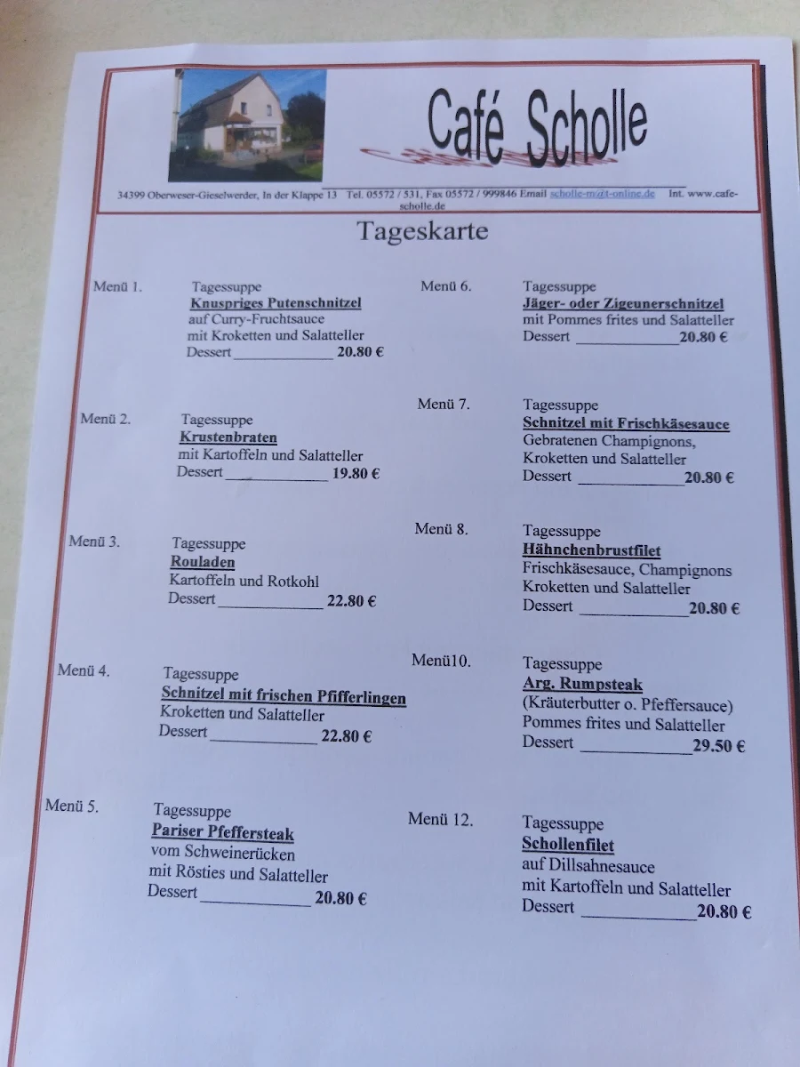 Speisekarte photo 3