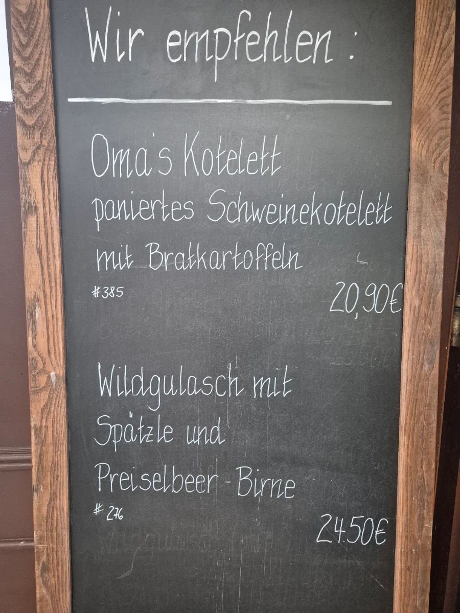 Speisekarte photo 1