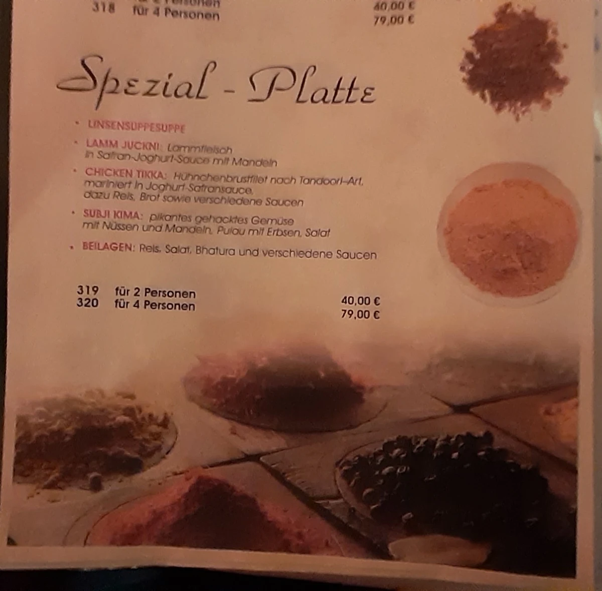 Speisekarte photo 6