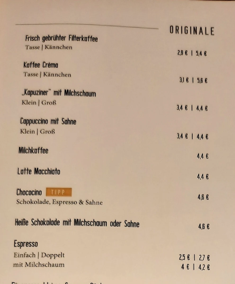 Speisekarte photo 1