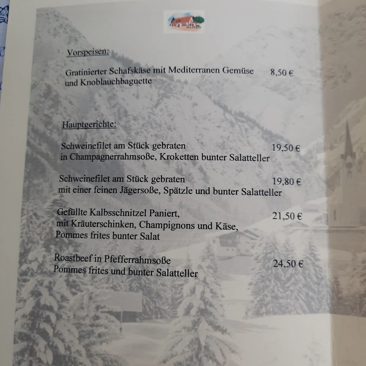 Speisekarte photo 5