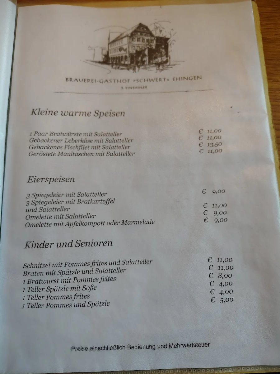 Speisekarte photo 1