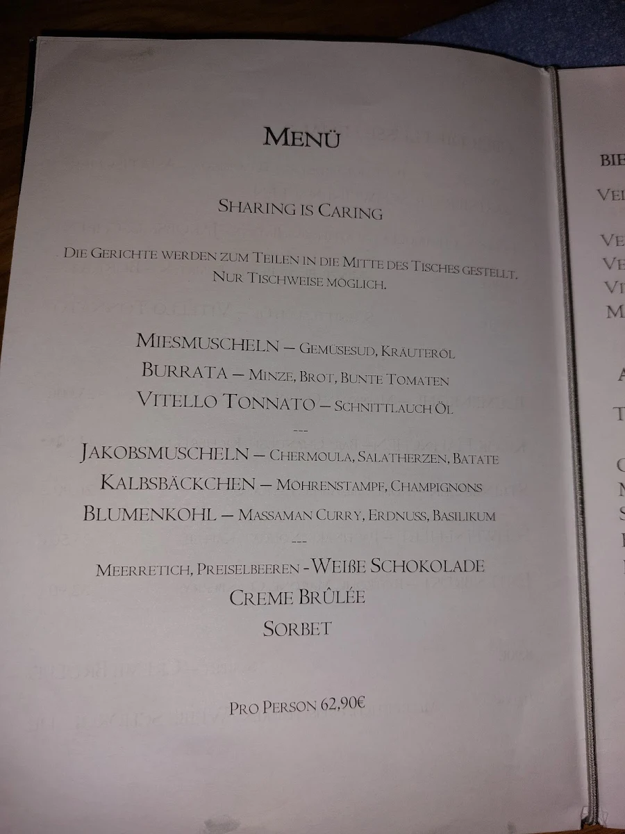 Speisekarte photo 3