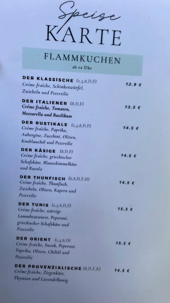Speisekarte photo 5