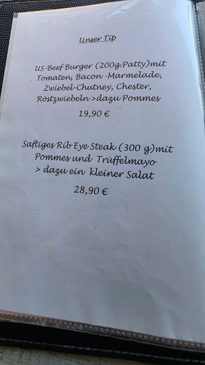 Speisekarte photo 3