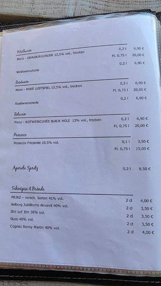 Speisekarte photo 4